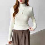 あったか裏シャギー 裏起毛 ハイネックニット | COCOMOMO | 詳細画像28