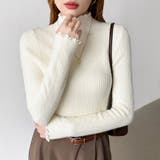 あったか裏シャギー 裏起毛 ハイネックニット | COCOMOMO | 詳細画像29