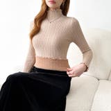 あったか裏シャギー 裏起毛 ハイネックニット | COCOMOMO | 詳細画像5