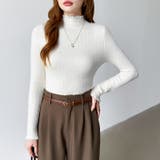 あったか裏シャギー 裏起毛 ハイネックニット | COCOMOMO | 詳細画像51