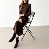 きれいめカジュアルワンピース ニットワンピース フレアワンピース | COCOMOMO | 詳細画像6 