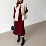 きれいめカジュアルワンピース ニットワンピース フレアワンピース | COCOMOMO | 詳細画像34 