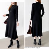 きれいめカジュアルワンピース ニットワンピース フレアワンピース | COCOMOMO | 詳細画像47 