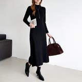 きれいめカジュアルワンピース ニットワンピース フレアワンピース | COCOMOMO | 詳細画像49 