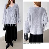 ふわふわフリンジシャギーニット シャギーニット フェザーニット | COCOMOMO | 詳細画像7 