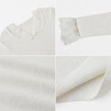 裏起毛ラメレースニット レースニット リブニット | COCOMOMO | 詳細画像13