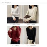 裏起毛ラメレースニット レースニット リブニット | COCOMOMO | 詳細画像14