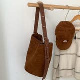 フェイクスエードバッグ バケツバッグ トートバッグ | COCOMOMO | 詳細画像6 