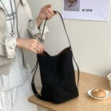 フェイクスエードバッグ バケツバッグ トートバッグ | COCOMOMO | 詳細画像7 