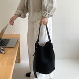 フェイクスエードバッグ バケツバッグ トートバッグ | COCOMOMO | 詳細画像8 