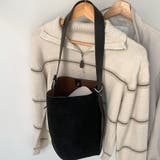 フェイクスエードバッグ バケツバッグ トートバッグ | COCOMOMO | 詳細画像9 