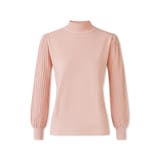 プリーツスリーブニット ボリューム袖ニット ハイネック | COCOMOMO | 詳細画像55 