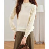 プリーツスリーブニット ボリューム袖ニット ハイネック | COCOMOMO | 詳細画像20