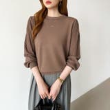 シンプルなのに印象的。プリーツスリーブニット ニット ボリューム袖 | COCOMOMO | 詳細画像15