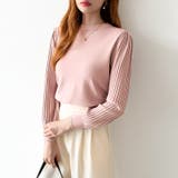 シンプルなのに印象的。プリーツスリーブニット ニット ボリューム袖 | COCOMOMO | 詳細画像40