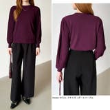 シンプルなのに印象的。プリーツスリーブニット ニット ボリューム袖 | COCOMOMO | 詳細画像49