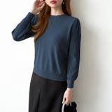 シンプルなのに印象的。プリーツスリーブニット ニット ボリューム袖 | COCOMOMO | 詳細画像64