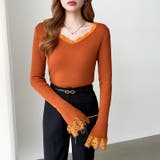 あったか裏シャギーレースニット 裏起毛 レースニット | COCOMOMO | 詳細画像19 