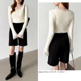 あったか裏シャギーレースニット 裏起毛 レースニット | COCOMOMO | 詳細画像28 