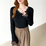 あったか裏シャギーレースニット 裏起毛 レースニット | COCOMOMO | 詳細画像53 