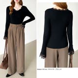 あったか裏シャギーレースニット 裏起毛 レースニット | COCOMOMO | 詳細画像58 