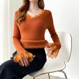 あったか裏シャギーレースニット 裏起毛 レースニット | COCOMOMO | 詳細画像17 