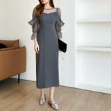 凛と華やぐ、オフショルチュールパーティードレス 結婚式ワンピース ドレス | COCOMOMO | 詳細画像19