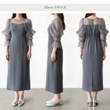 凛と華やぐ、オフショルチュールパーティードレス 結婚式ワンピース ドレス | COCOMOMO | 詳細画像31 