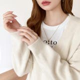 Vネックニットカーディガン カーディガン オーバーサイズ | COCOMOMO | 詳細画像10 