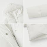 ファー付き中綿ジャケット フェイクダウンジャケット アウター | COCOMOMO | 詳細画像19 