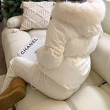 ファー付き中綿ジャケット フェイクダウンジャケット アウター | COCOMOMO | 詳細画像9 