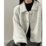 ブークレボアショートジャケット ボアジャケット ブルゾン | COCOMOMO | 詳細画像14