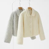 ブークレボアショートジャケット ボアジャケット ブルゾン | COCOMOMO | 詳細画像17