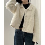 ブークレボアショートジャケット ボアジャケット ブルゾン | COCOMOMO | 詳細画像3