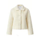 ブークレボアショートジャケット ボアジャケット ブルゾン | COCOMOMO | 詳細画像23