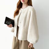 触れた瞬間、虜。ふわふわフェイクファーコート ファーコート ブルゾン | COCOMOMO | 詳細画像11 