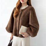 触れた瞬間、虜。ふわふわフェイクファーコート ファーコート ブルゾン | COCOMOMO | 詳細画像15 