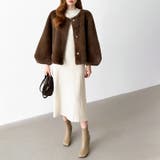 触れた瞬間、虜。ふわふわフェイクファーコート ファーコート ブルゾン | COCOMOMO | 詳細画像18 