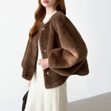 触れた瞬間、虜。ふわふわフェイクファーコート ファーコート ブルゾン | COCOMOMO | 詳細画像19 