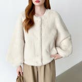触れた瞬間、虜。ふわふわフェイクファーコート ファーコート ブルゾン | COCOMOMO | 詳細画像2 