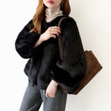 触れた瞬間、虜。ふわふわフェイクファーコート ファーコート ブルゾン | COCOMOMO | 詳細画像29 