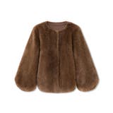 触れた瞬間、虜。ふわふわフェイクファーコート ファーコート ブルゾン | COCOMOMO | 詳細画像46 