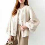 触れた瞬間、虜。ふわふわフェイクファーコート ファーコート ブルゾン | COCOMOMO | 詳細画像9 