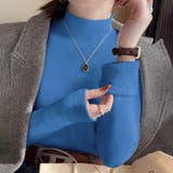 ふわふわ裏シャギーニット 裏起毛 ハイネックニット | COCOMOMO | 詳細画像15