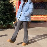 ファーフード付き中綿ダウンジャケット 中綿ジャケット アウター | COCOMOMO | 詳細画像8