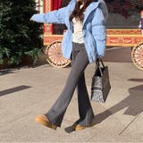 ファーフード付き中綿ダウンジャケット 中綿ジャケット アウター | COCOMOMO | 詳細画像4