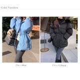 ファーフード付き中綿ダウンジャケット 中綿ジャケット アウター | COCOMOMO | 詳細画像23