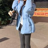 ファーフード付き中綿ダウンジャケット 中綿ジャケット アウター | COCOMOMO | 詳細画像3