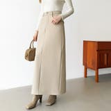 裏起毛タイトスカート ナロースカート 裏起毛 | COCOMOMO | 詳細画像14 