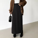 裏起毛タイトスカート ナロースカート 裏起毛 | COCOMOMO | 詳細画像15 